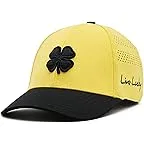 Heather Yellow Hat/Black/3d Black Clover