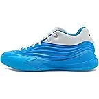 Semi Blue Burst/White