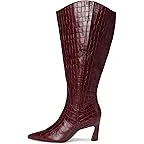 Cranberry Red Croco Leather