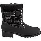Black/Patent Veg Calf Leather