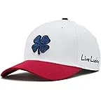 White/Red Hat/3d Navy Clover