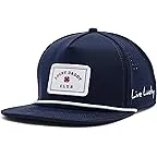 Navy Hat/White Rope/Woven Patch