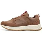 Velvet Tan/Bright Red