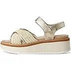 Radiant Gold Leather/Blonde Raffia