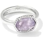 Silver Purple Amethyst