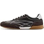 Dark Chocolate Suede/Leather/White Leather
