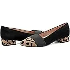 Black/Leopard Suede