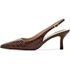 Fondue Fudge Croc Print Leather