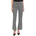Black Multi Tweed Print