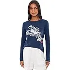 Low Tide Navy Nautical Lobster Jacquard