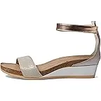Beige Lizard Leather/Silver Threads Leather/Rose Gold Leather