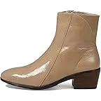 Camel Crinkle Patent Leather