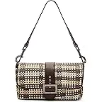 Espresso/Dune Plaid Raffia