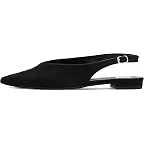 Black Faux Suede