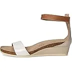 Porcelain Patent Leather/Ivory Leather/Latte Brown Leather