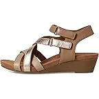 Taupe/Gold Leather