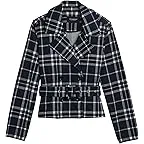 Midnite/ White Plaid