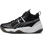 PUMA Black/PUMA White/Shadow Gray