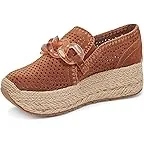 Pecan Perforated Suede
