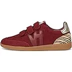 Burgundy/Tiger Print