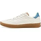 Powder/Biscuit Leather/Provincial Blue Suede/Gum