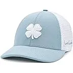 Heather Peri Blue Hat/White Mesh/3d White Clover