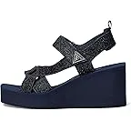 Black Denim Rhinestone Logo