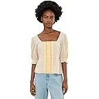 Cream Brown Stripe