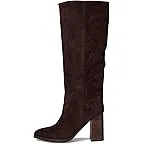Dark Brown Faux Suede
