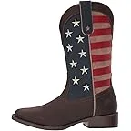 Brown Vintage Faux Leather w/ Flag Shaft