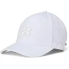 White Hat/3d White Metallic Clover
