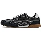 Black Suede/Leather/White Leather