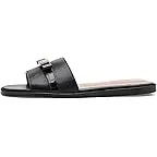 Black/Crocodile Print Leather