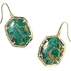 Gold Bronze Veined Green Malachite