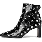 Black Patent Stud