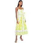 Resort White Zesty Engineered Woven Dress