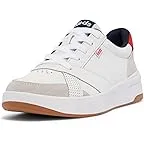 White/Red Leather/Suede