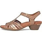 Taupe/Gold Leather