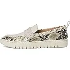 Cream Snake Embossed Leather