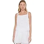 Resort White Shell Of A Time Engineered Eyelet