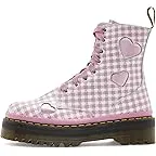 White/Dusty Rose Gingham