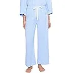 Gingham White/Summer Blue