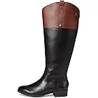 Black/Stable Brown Wide Calf
