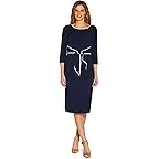 Navy Sateen/Ivory