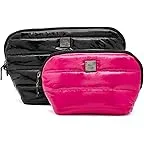 Blk Patent/Fuchsia