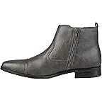 Grey Faux Leather