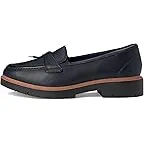 Navy Leather