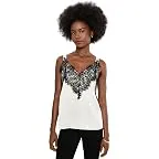 Whipped Cream W/ Black Lace