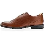 Cognac Faux Leather