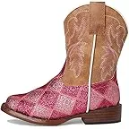 Pink/Light Pink Glitter Patchwork Vamp